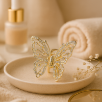 Barrette cheveux papillon