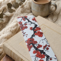 Marque-page fleuri 3D