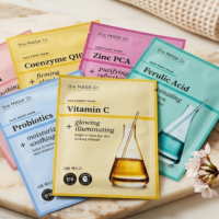 Masque visage en tissu