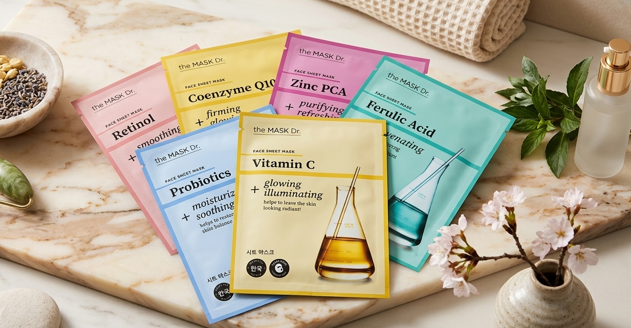 Masque visage en tissu