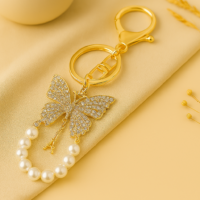 Porte-clés papillon