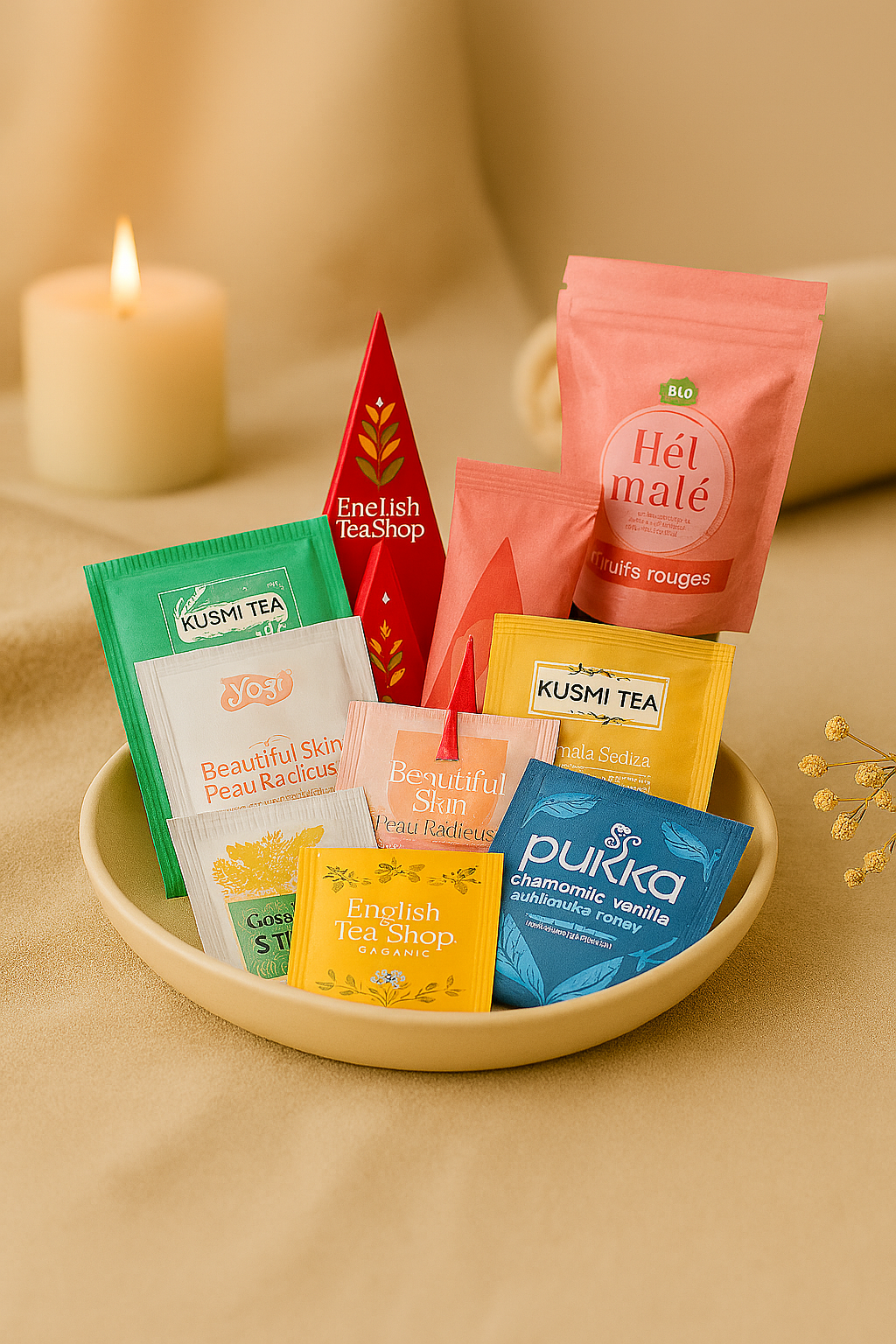 Thé en sachet saveur mystère